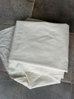 Lap katoen gebroken wit 2.50 m x 4 m, Hobby en Vrije tijd, Stoffen en Lappen, 120 cm of meer, Wit, Ophalen of Verzenden, Zo goed als nieuw