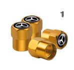 Wheel  tire  valve  caps  Mercedes-Benz-Benz, Ophalen of Verzenden