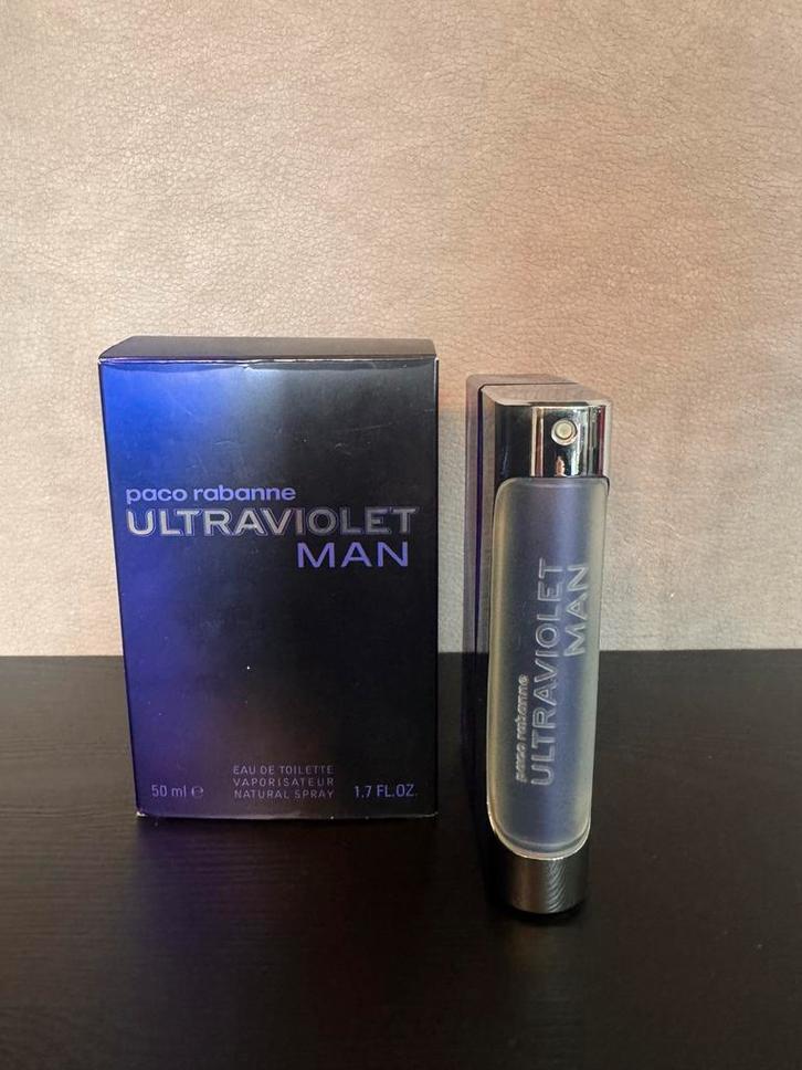 Paco Rabanne Utraviolet MAN 50ml 1e batch (vintage) 2000, Sieraden, Tassen en Uiterlijk, Uiterlijk | Parfum, Gebruikt, Ophalen of Verzenden