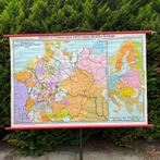Wandkaart Midden- en Oost-Europa na de 30-jarige oorlog, Antiek en Kunst, Ophalen, Aardrijkskunde