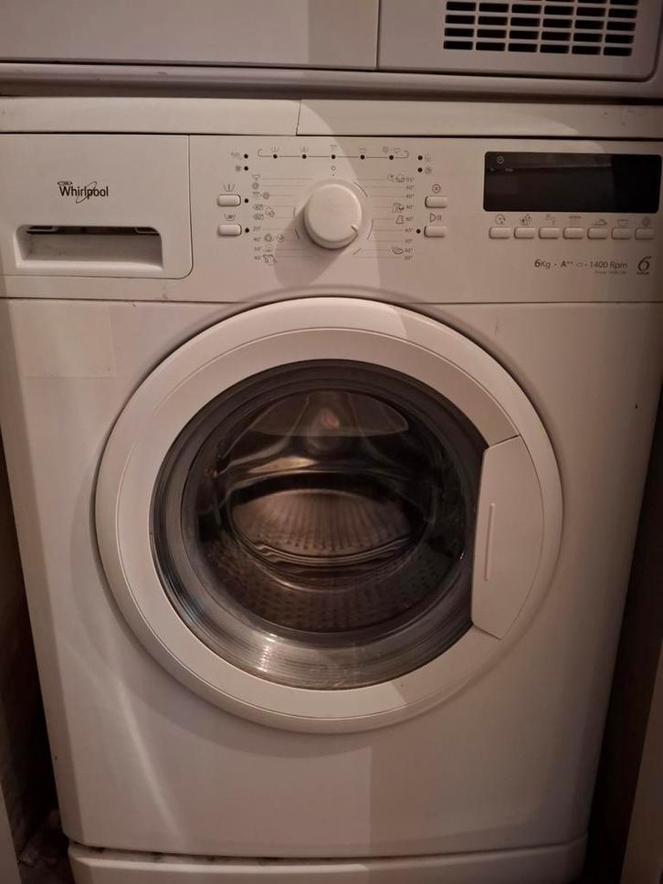 Whirlpool Wasmachine 6kg - lagers kapot, Witgoed en Apparatuur, Wasmachines, 85 tot 90 cm, 1200 tot 1600 toeren, Ophalen