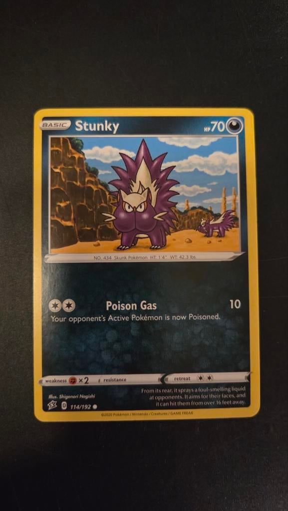 Stunky 114/192 Rebel Clash - Near Mint, Verzenden, Zo goed als nieuw, Losse kaart