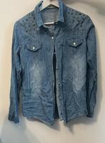 Denim blouse maat M, Gedragen, Blauw, Maat 38/40 (M), Ophalen of Verzenden