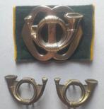 Setje emblemen Garde Jagers, Verzamelen, Embleem of Badge, Nederland, Ophalen of Verzenden, Landmacht