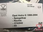 opel astra g 1998 spiegelkap spiegel kap rechts nieuw! 37428, Auto-onderdelen, Spiegels, Ophalen of Verzenden, Nieuw, Opel