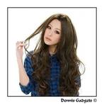 Dennis Gadgets: Damespruik donkerbruin Long Fashion nr. 27, Sieraden, Tassen en Uiterlijk, Nieuw, Pruik of Haarverlenging, Ophalen