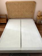 IKEA SULTAN boxspring matrasbodem met RVS poten 160x200, Ophalen, Gebruikt, Tweepersoons, 200 cm
