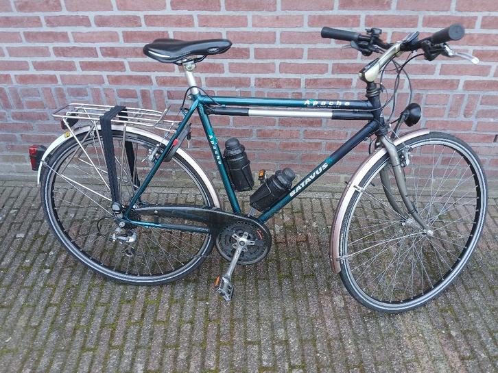 Herenfiets Batavus Apache, Fietsen en Brommers, Fietsen | Heren | Herenfietsen, Gebruikt, Batavus, 57 tot 61 cm, Versnellingen