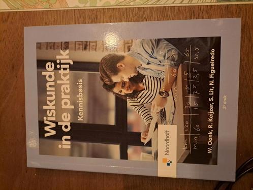 W. Oonk - Wiskunde in de praktijk- Kennisbasis, Boeken, Wetenschap, Zo goed als nieuw, Ophalen of Verzenden