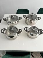 Karaca pannenset, Huis en Inrichting, Keuken | Potten en Pannen, Nieuw, Pannenset, Ophalen of Verzenden, Rvs