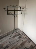 Muziek standaard met kaarsenhouders, Muziek en Instrumenten, Standaards, Ophalen, Zo goed als nieuw, Muziekstandaard