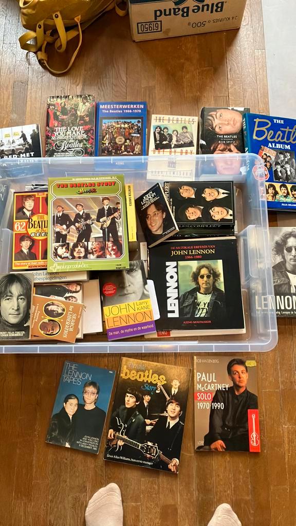 Beatles boeken, Boeken, Biografieën, Gelezen, Film, Tv en Media, Ophalen of Verzenden