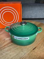 Le Creuset Gietijzeren Braadpan Rond 20 cm – Bamboo, Huis en Inrichting, Keuken | Potten en Pannen, Ophalen of Verzenden, Nieuw