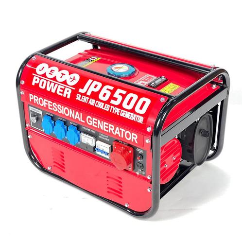 TE HUUR: generator/aggegraat 6500w, Hobby en Vrije tijd, Elektronica-componenten, Zo goed als nieuw, Ophalen