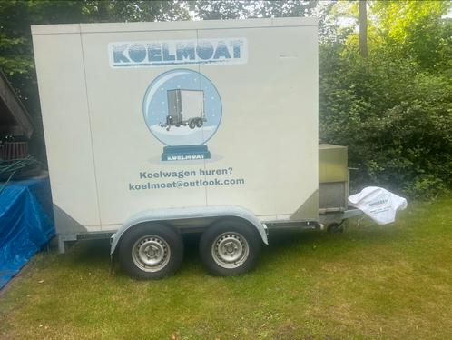 Te Huur: Koelwagen koelaanhanger Nijverdal en omgeving, Hobby en Vrije tijd, Feestartikelen | Verhuur, Zo goed als nieuw, Overige