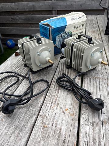 2x Hailea  lucht compressors beschikbaar voor biedingen