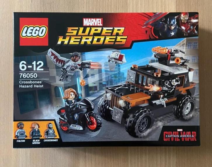 LEGO Marvel set 76050 – Crossbones’ Hazard Heist., Kinderen en Baby's, Speelgoed | Duplo en Lego, Zo goed als nieuw, Lego, Complete set