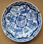 Drie antieke wandbordjes (blauw-wit), Antiek en Kunst, Antiek | Wandborden en Tegels, Verzenden