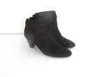 Lamica - prachtige zwarte suede enkel laarzen - 40, Verzenden, Zwart, Lage of Enkellaarzen, Lamica