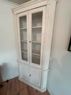 Hoek kast met glazendeuren, Huis en Inrichting, Kasten | Vitrinekasten, Ophalen, Klassiek, 50 tot 100 cm, 50 tot 75 cm