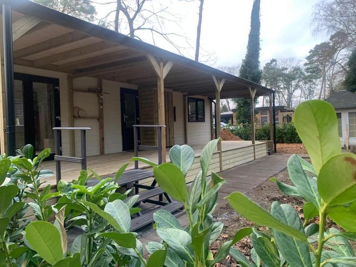 Prachtig chalet met grote kavel en veel privacy, Caravans en Kamperen, Stacaravans, Ophalen of Verzenden