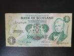 Schotland pick 111f 1984 Bank of Scotland      3, Postzegels en Munten, Ophalen of Verzenden, Overige landen, Los biljet