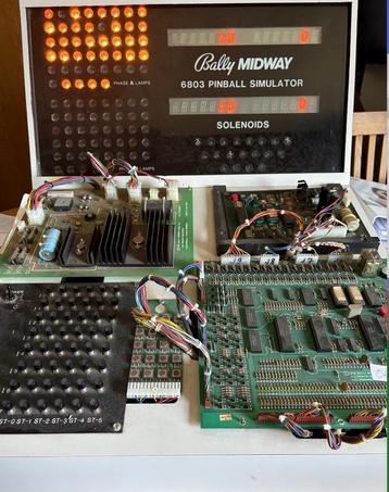 Flipperkast 6803 Bally Midway Tester Simulator beschikbaar voor biedingen