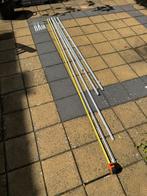 Gordijnrailsen en wandsteunen, Huis en Inrichting, Stoffering | Gordijnen en Lamellen, Ophalen, Gebruikt, 200 cm of meer, Wit