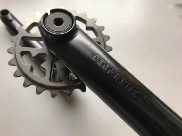 BMX crossfiets fixie dirt jump crankstellen crankarmen 19mm, Fietsen en Brommers, Fietsen | Crossfietsen en BMX, Gebruikt, 20 tot 24 inch