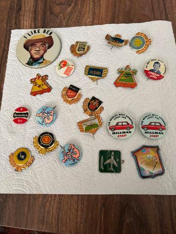 Vintage pins Collectie beschikbaar voor biedingen