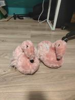 Flamingo pantoffels, Ophalen of Verzenden, Zo goed als nieuw, Roze, Pantoffels of Sloffen