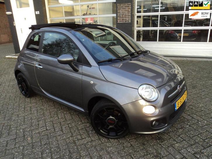 Fiat 500 C 0.9 TwinAir 500S Cabrio, Auto's, Fiat, Bedrijf, Te koop, 500C, ABS, Airbags, Airconditioning, Centrale vergrendeling