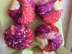 gemêleerd garen van de Action in verschillende roodtinten., Hobby en Vrije tijd, Breien en Haken, Ophalen of Verzenden, Nieuw