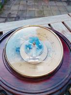 Vintage messing barometer, Audio, Tv en Foto, Weerstations en Barometers, Ophalen of Verzenden, Gebruikt