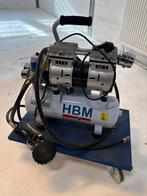 HBM Low-Noise Air Compressor – 9L Tank, Only 56 dB, Doe-het-zelf en Verbouw, Minder dan 25 liter, Ophalen of Verzenden, Zo goed als nieuw