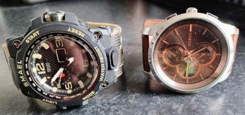 2 Stoere Horloges Beide €11,50 beschikbaar voor biedingen
