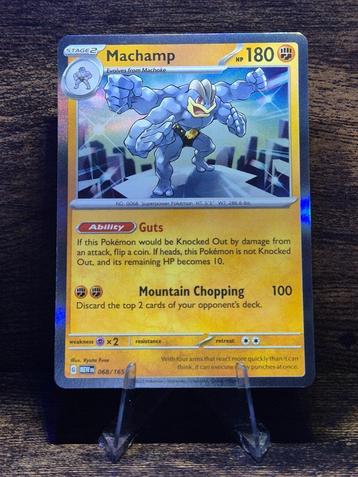 Machamp 068/165 Holo - 151 beschikbaar voor biedingen