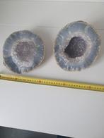 Grote geode, edelsteen, blauw, set edelstenen, Ophalen of Verzenden