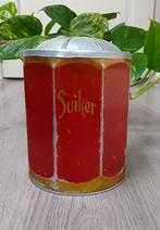 oude aluminium suiker blik, Verzamelen, Blikken, Ophalen of Verzenden, Gebruikt, Overige