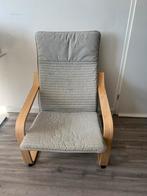 Lichtgrijze fauteuil IKEA, Huis en Inrichting, Fauteuils, 75 tot 100 cm, Ophalen of Verzenden, Zo goed als nieuw, 50 tot 75 cm