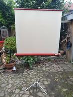 Projectiescherm  + projectortafel, Audio, Tv en Foto, Projectieschermen, Ophalen, Zo goed als nieuw