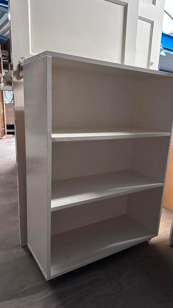 MDF Vakkenkast - Gebroken Wit, Huis en Inrichting, Kasten | Boekenkasten, Zo goed als nieuw, 50 tot 100 cm, 100 tot 150 cm, 25 tot 50 cm