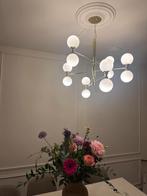 Gouden Westwing lamp met bollen, Ophalen, Zo goed als nieuw, Metaal, Minder dan 100 cm