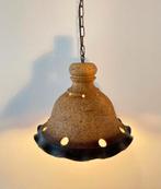 Unieke XXL Brutalist Keramiek Hanglamp – Jaren ’70, Ophalen, Zo goed als nieuw, Overige materialen, Minder dan 50 cm