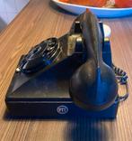 Bakeliet telefoon zwart, Telecommunicatie, Vaste telefoons | Niet Draadloos, Ophalen of Verzenden, Gebruikt, Met draaischijf
