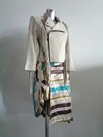 Co-ord set, Prune zacht leren jasje met MARNI rok origineel., Verzenden, Nieuw, Maat 36 (S), Kostuum of Pak