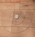 Lazy Susan, glas., Huis en Inrichting, Ophalen of Verzenden, Zo goed als nieuw, Rond, Glas