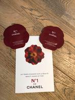 Chanel No1, 2 samples + kaart., Ophalen of Verzenden, Nieuw, Ogen, Verzorging