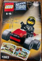 Lego Studios 1363 Stunt-Go-Cart uit 2001 - Nieuw/geseald!, Ophalen of Verzenden, Nieuw, Complete set, Lego