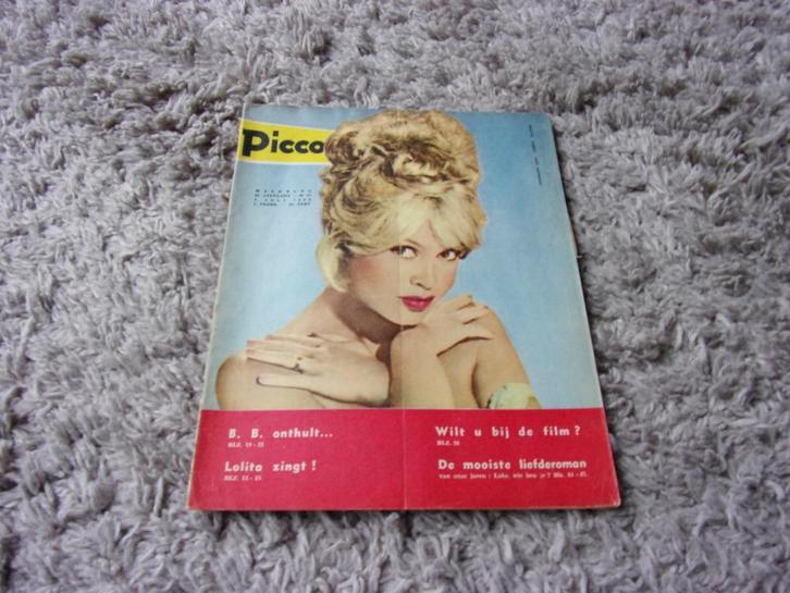 1960 PICOLLO Nr 27/BRIGITTE BARDOT-JOY LANSING-ANN HEYWOOD, Verzamelen, Tijdschriften, Kranten en Knipsels, Tijdschrift, 1940 tot 1960